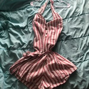 halter top romper